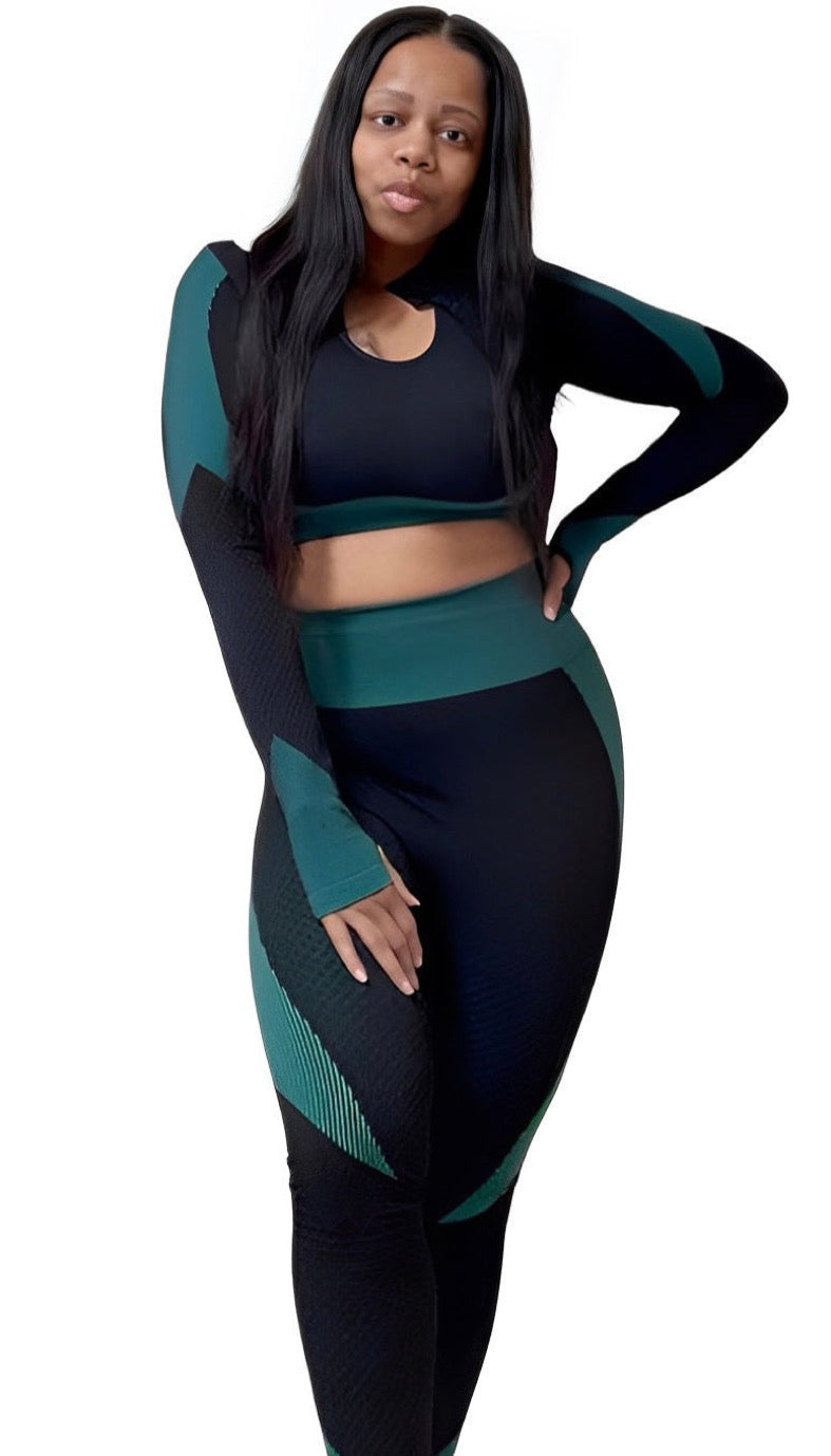 Pressure 3 Piece Tracksuit - Green