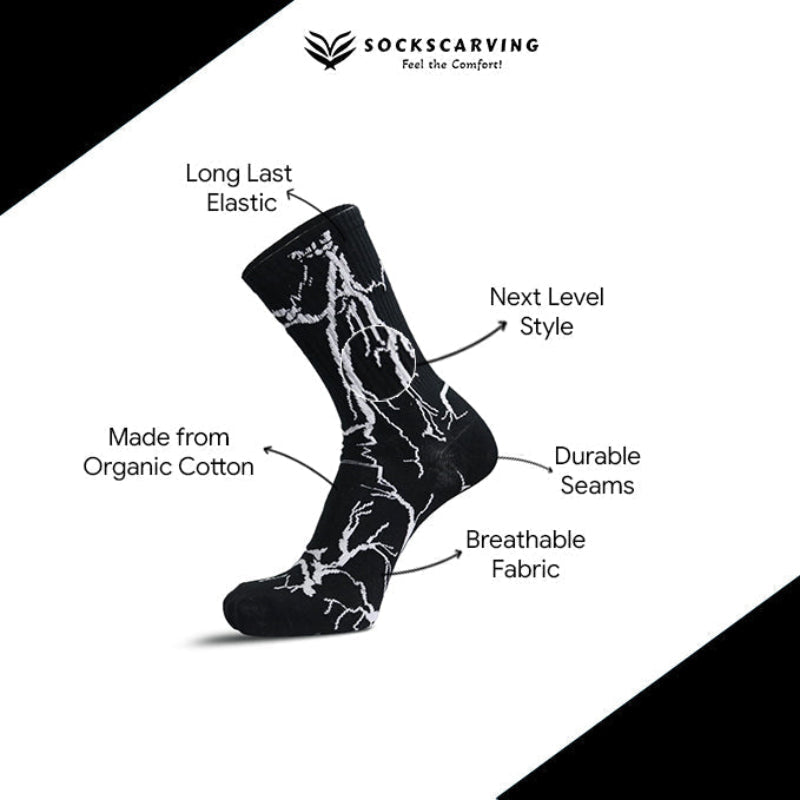 LIGHTNING EDITION - USA’s Most Trending Socks