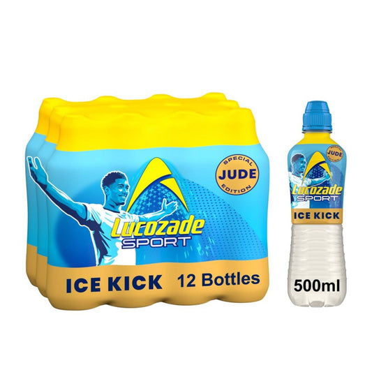 12x Lucozade Sport Drink Jude Ice Kick 500ml £1.5 PMP 500ml