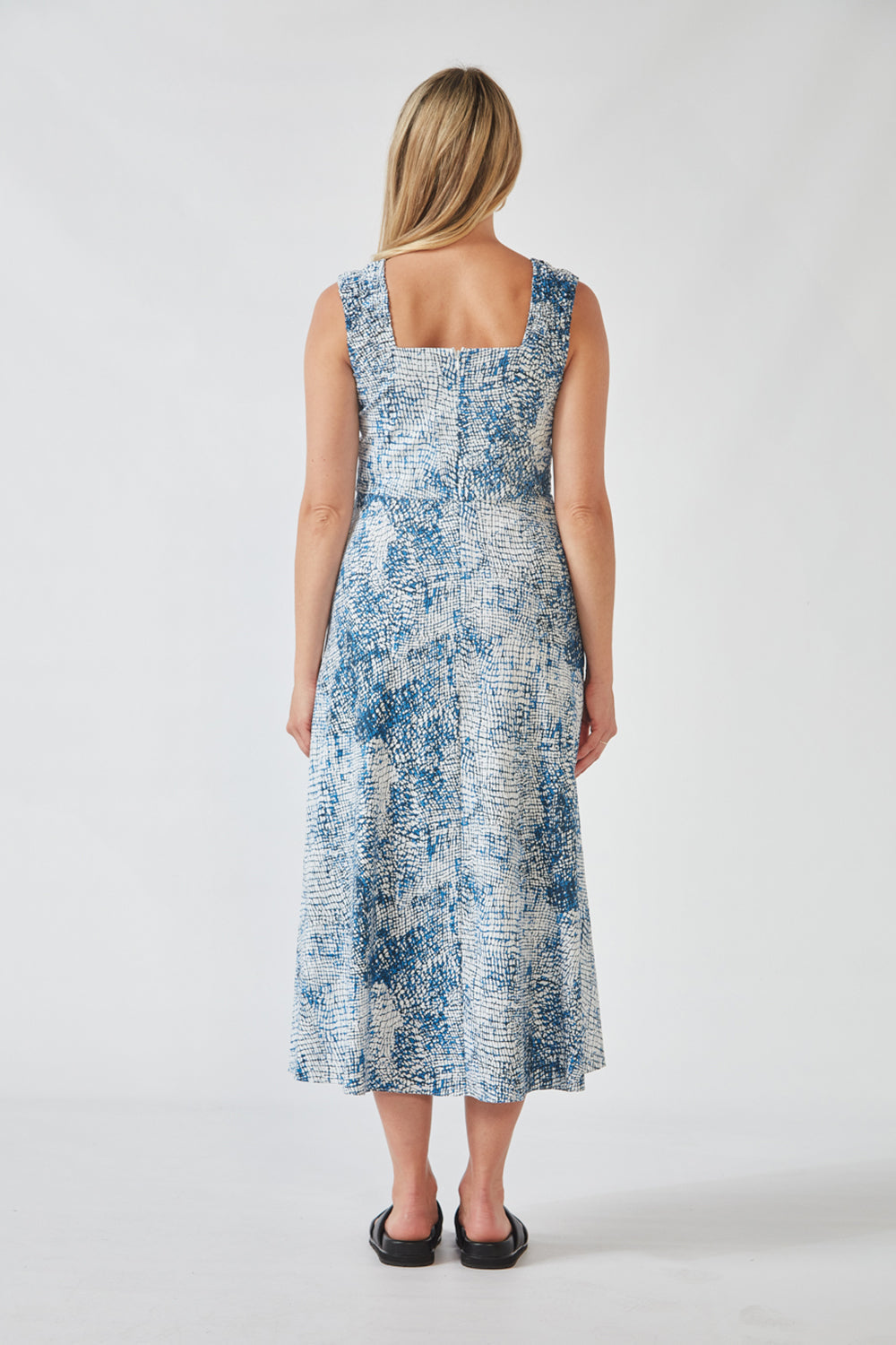 Acrobat Bay Mambo Dress - Ink Print