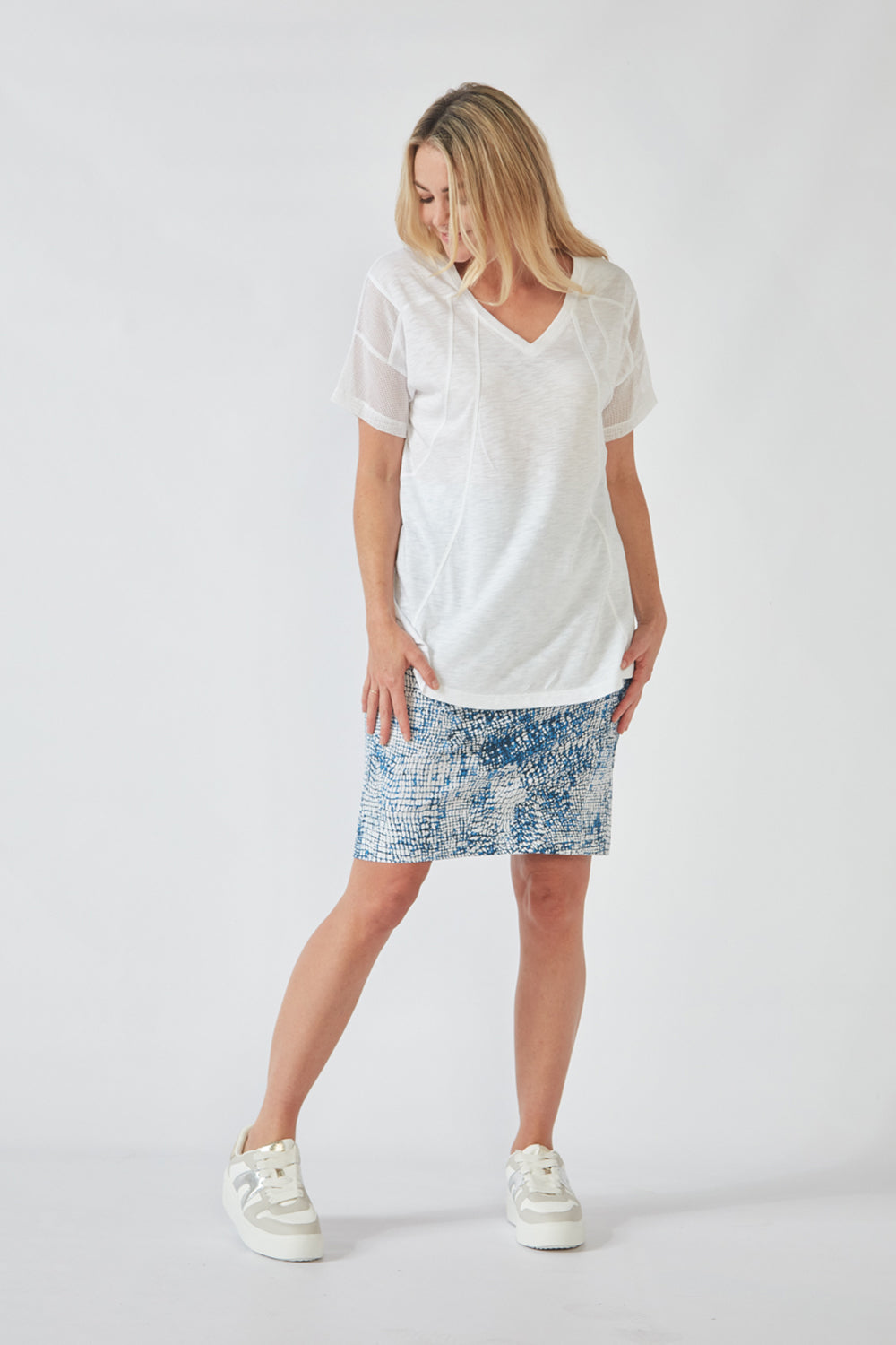 Acrobat Bay Skirt - Ink Print