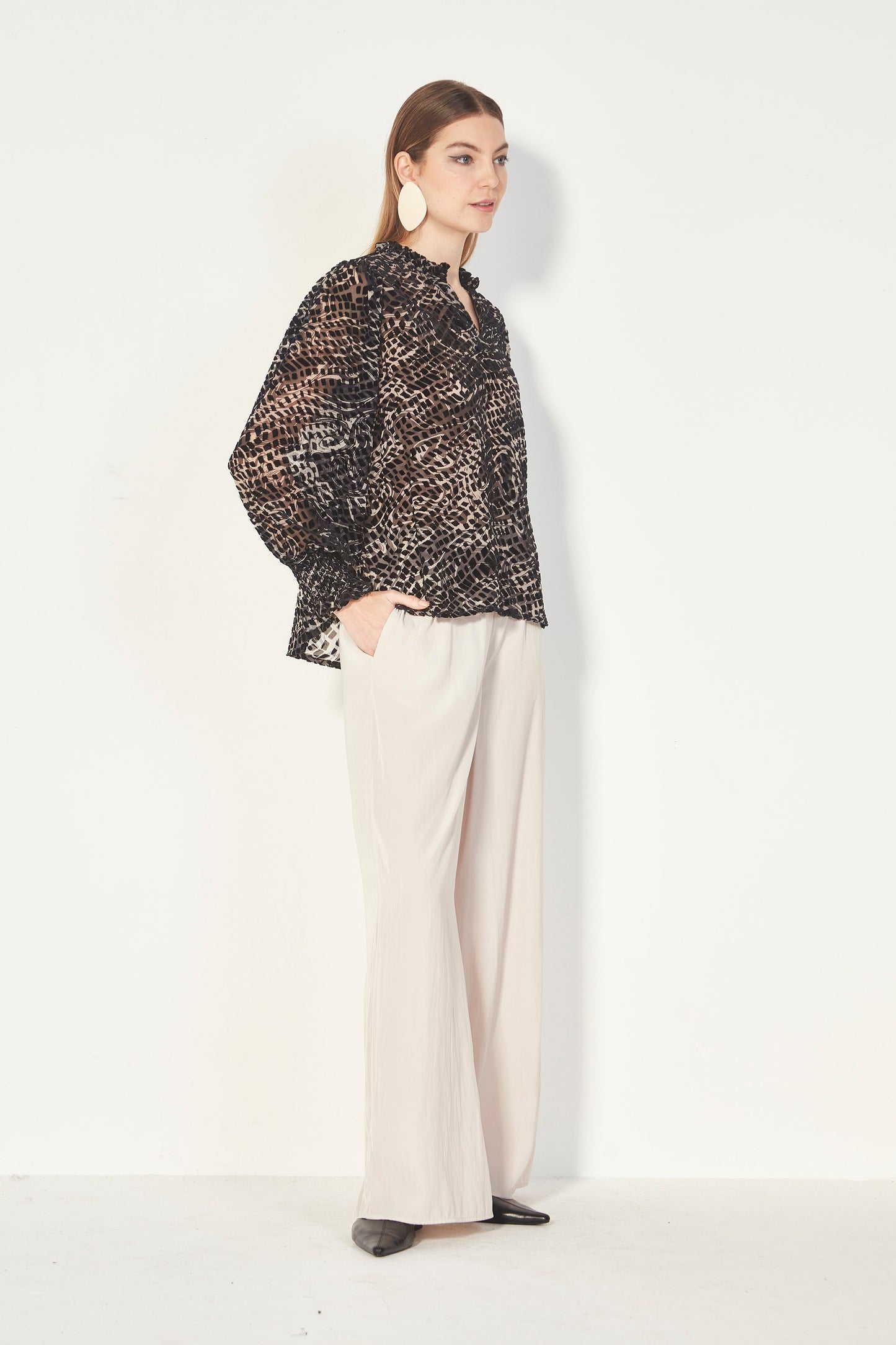 Glide - Carla Blouse - Black