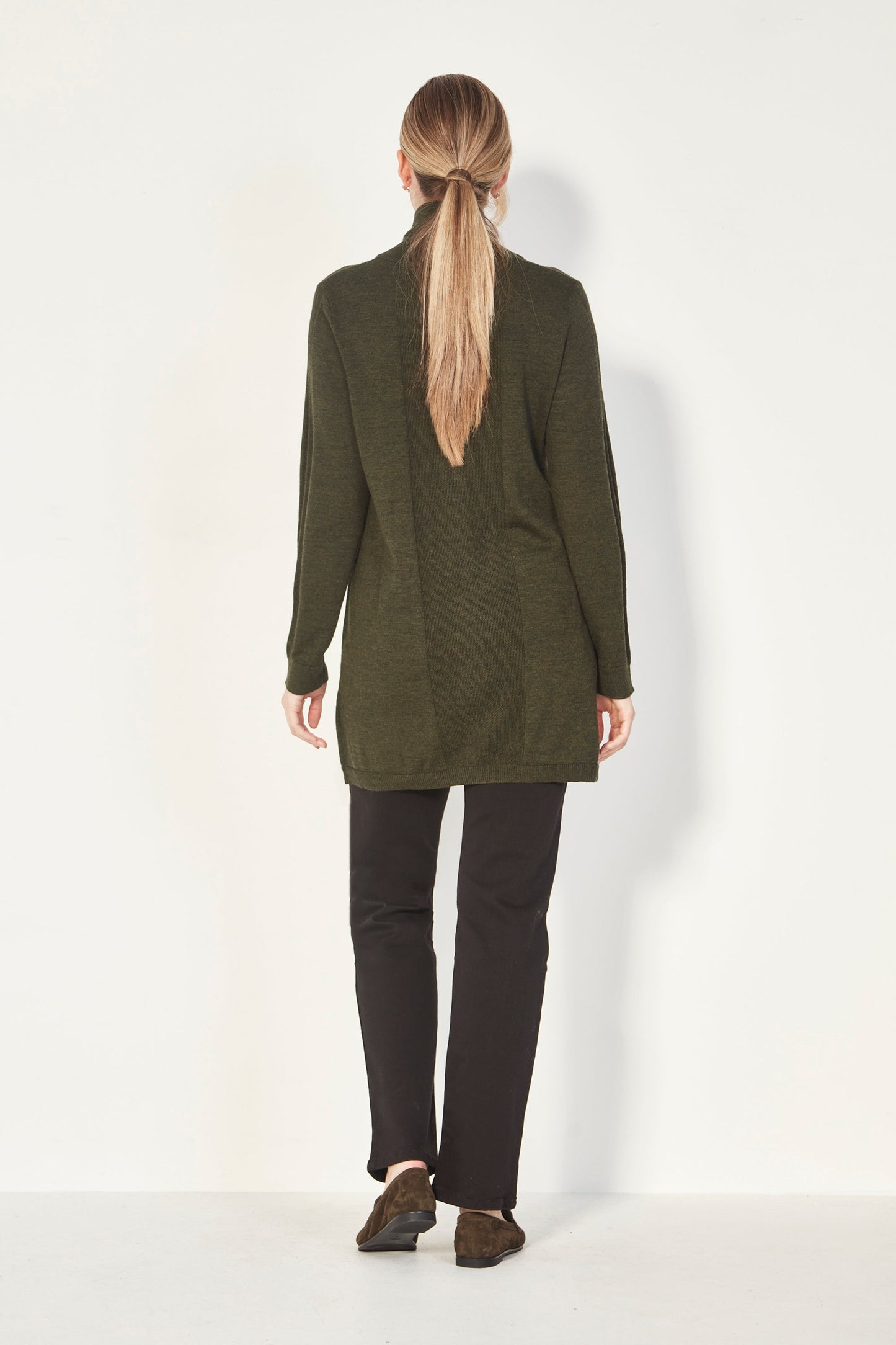 Engage Cardi - Olive Marle