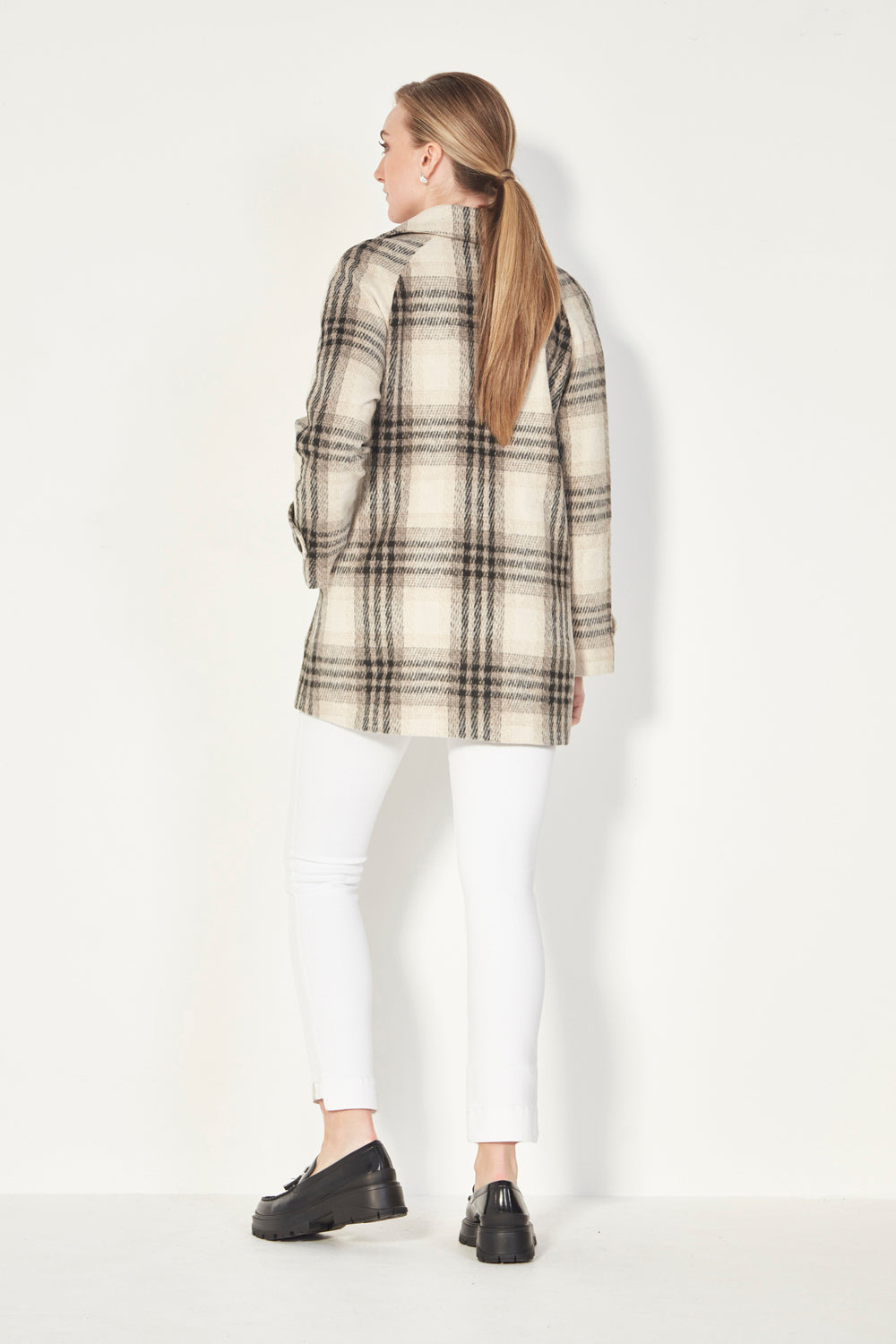 Tori Coat - Check