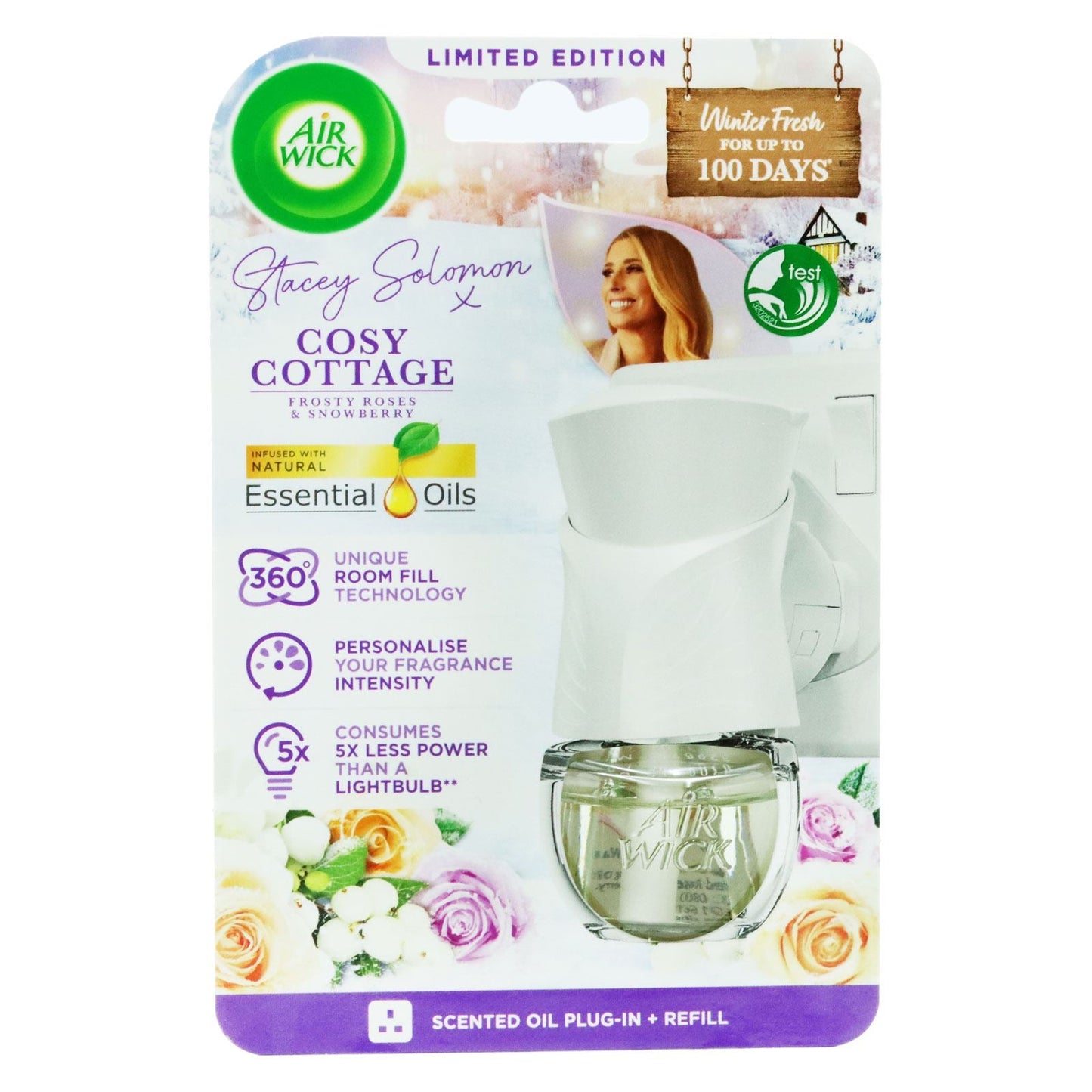Airwick Stacey Cosy Cottage Plug In Gadget & Refill 19ml
