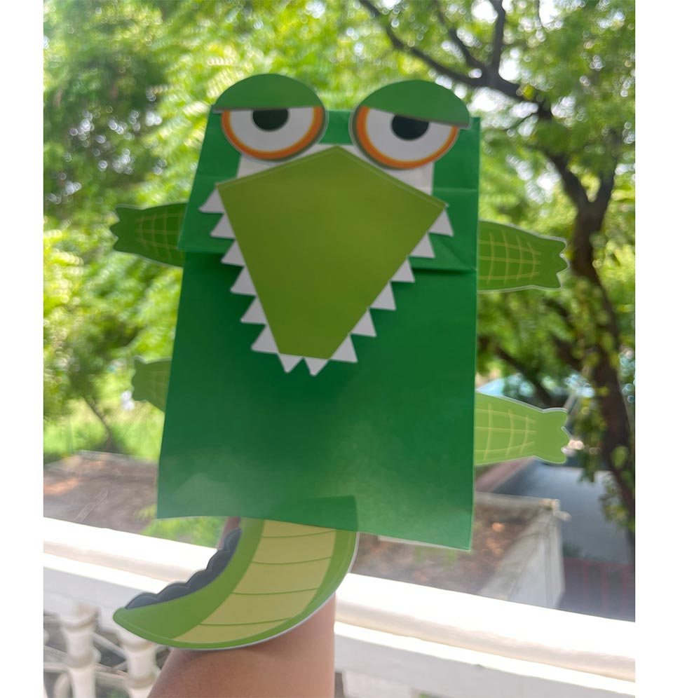 DIY Animal Hand Puppet Making Kit | 3years+