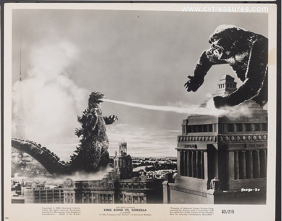 King Kong vs. Godzilla Original Vintage Photo Still 1963