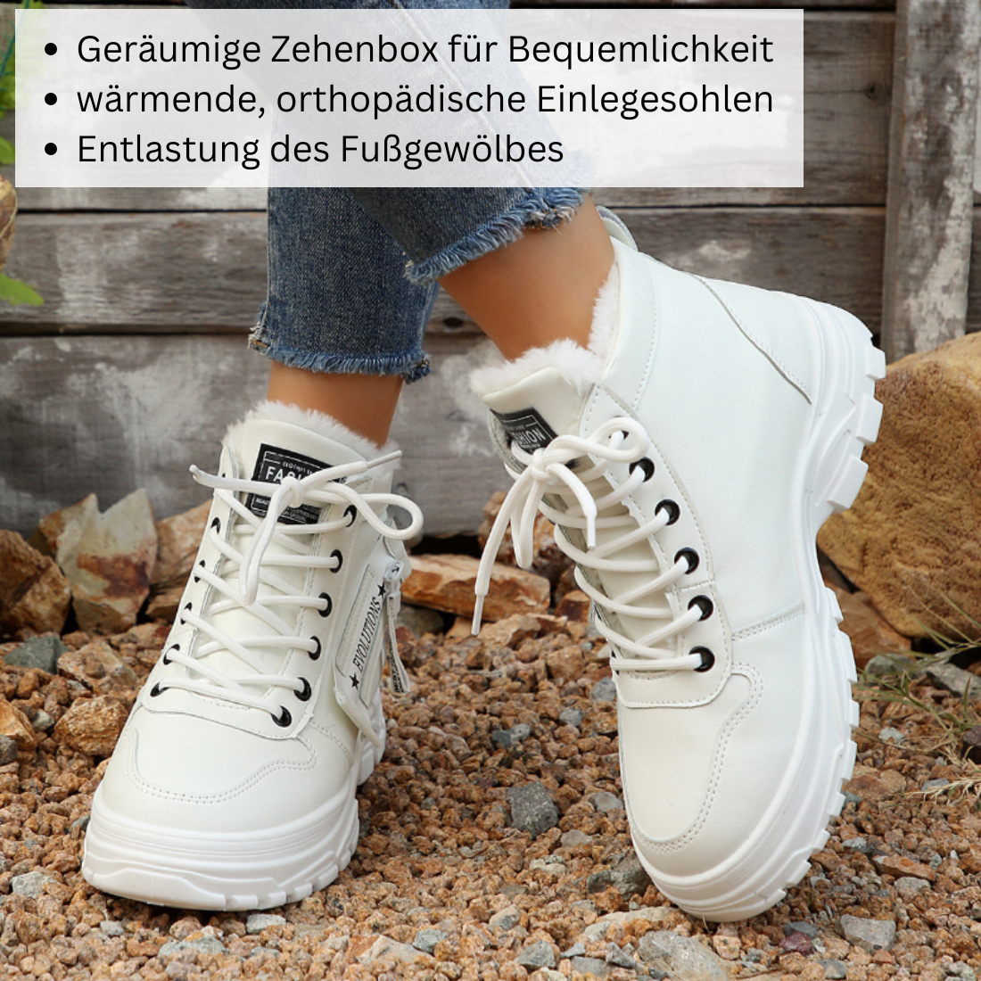 Nordic Comfort - trendy orthopedic winter boots