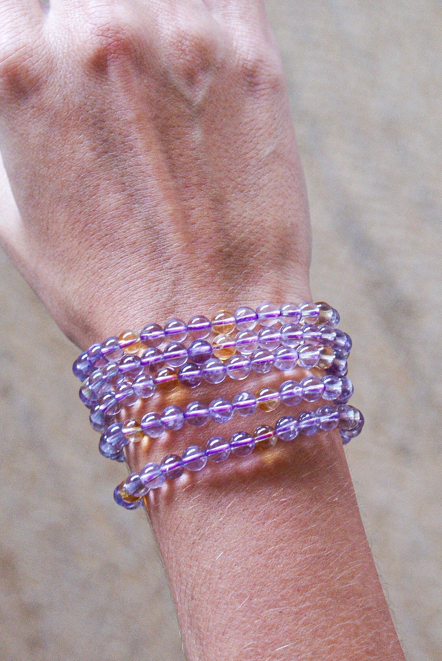 PULSERA DE AMETRINO
