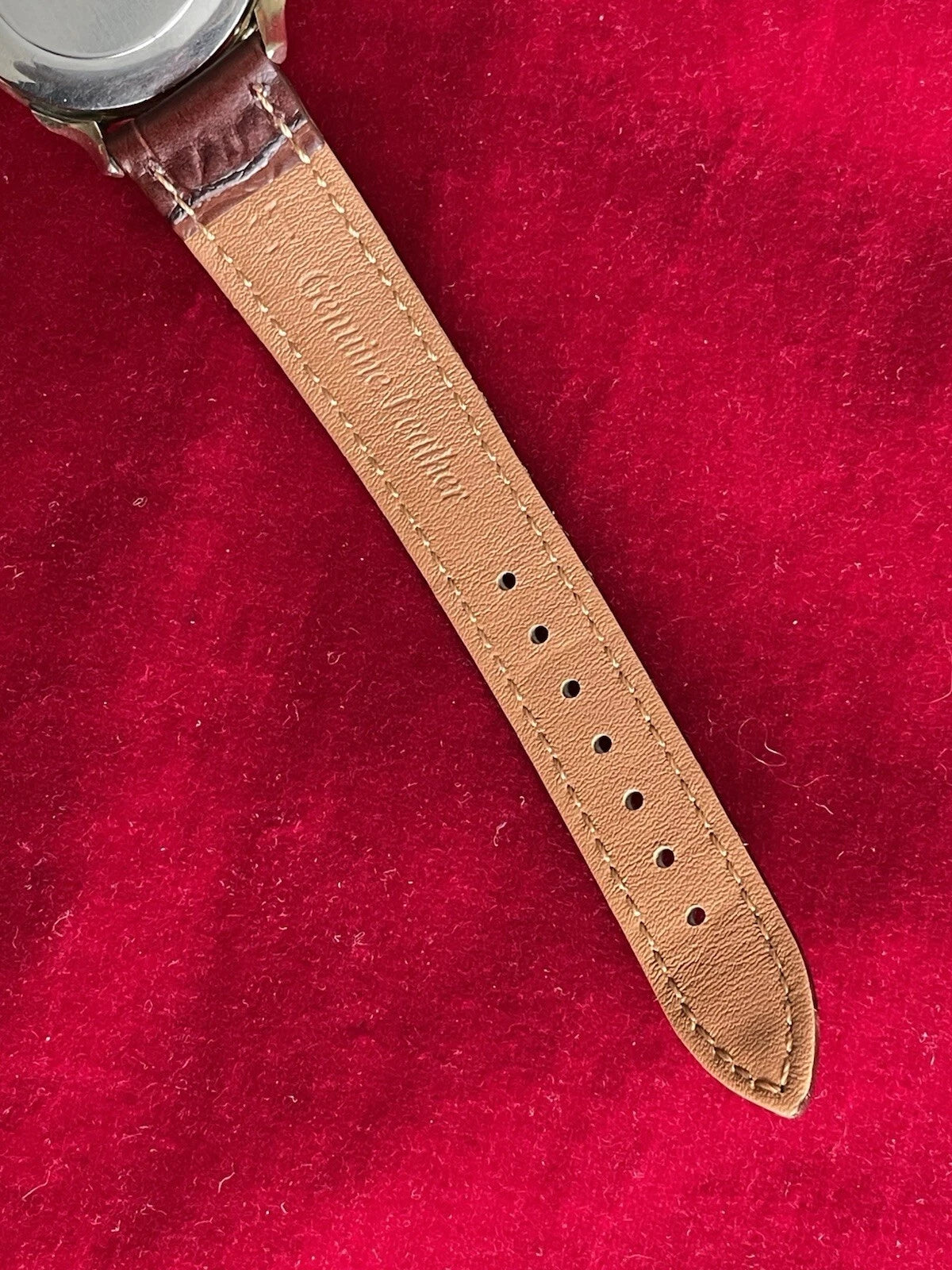 10k Gold Filled Wittnauer Men’s Vintage Watch Great Runner New Crystal And Strap