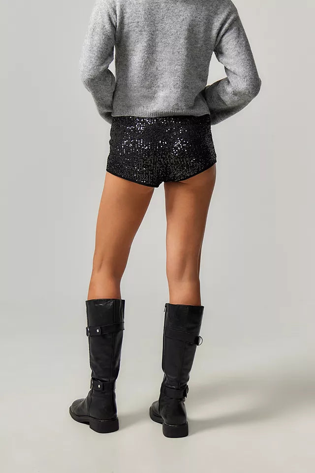 Micro Sequin Velvet Shorts™