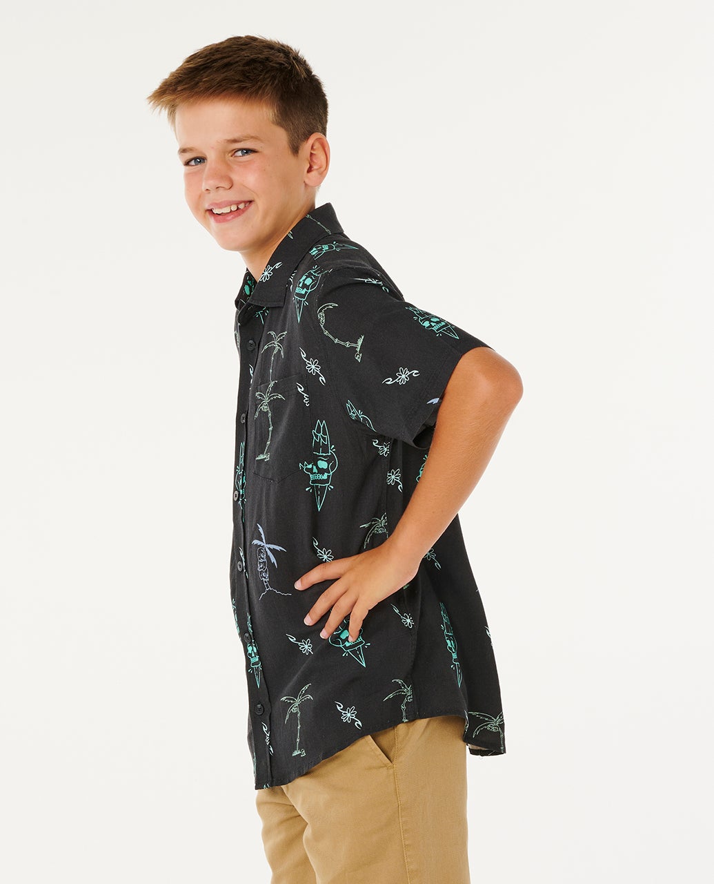 Chemise Eternal Shred manches courtes garçon