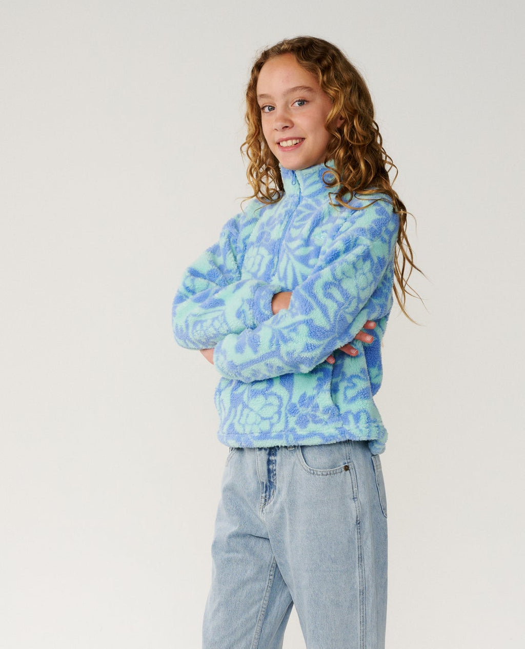 PACIFIC DREAMS 1/4 ZIP – GIRL
