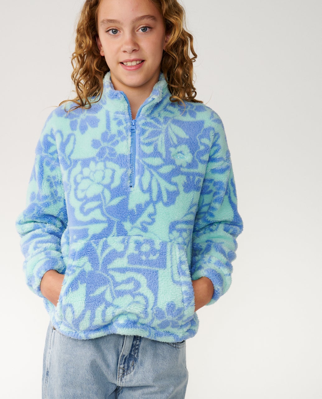 PACIFIC DREAMS 1/4 ZIP – GIRL