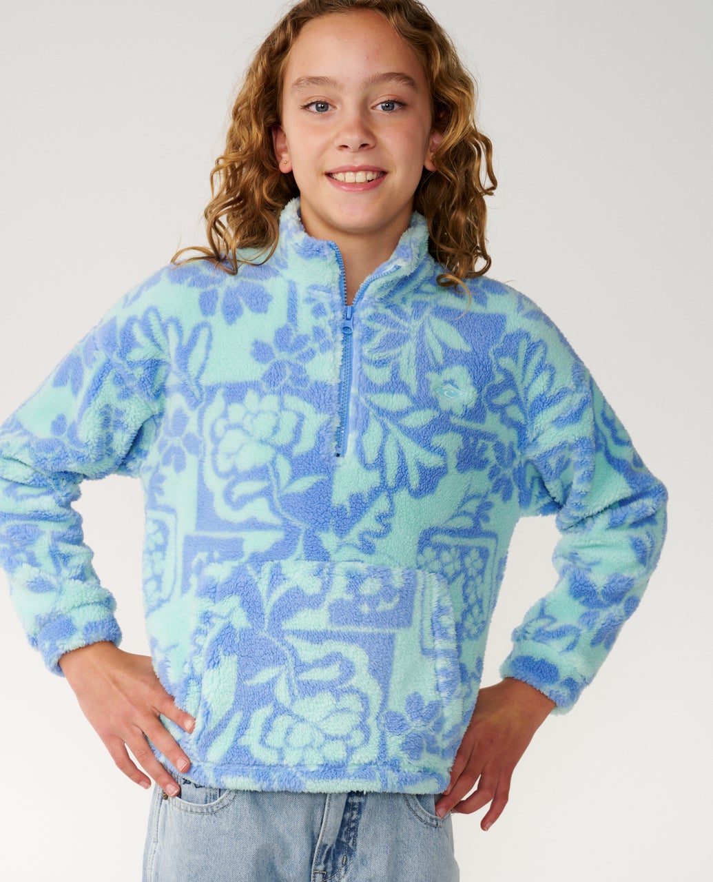PACIFIC DREAMS 1/4 ZIP – GIRL