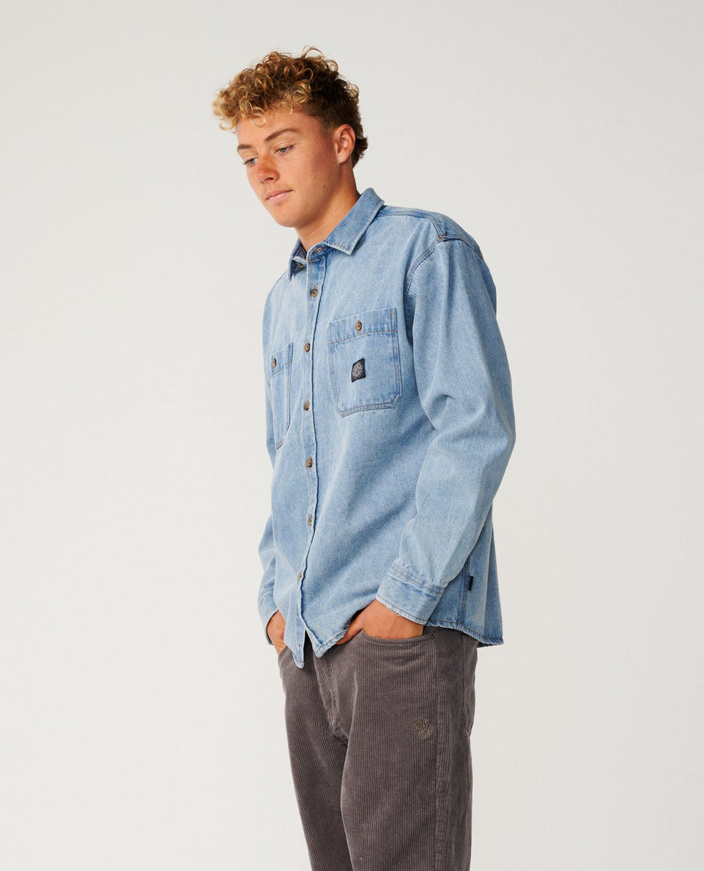 PREMIUM SURF DENIM L/S SHIRT