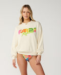 TROPICAL GROOVE OVERSIZE CREW