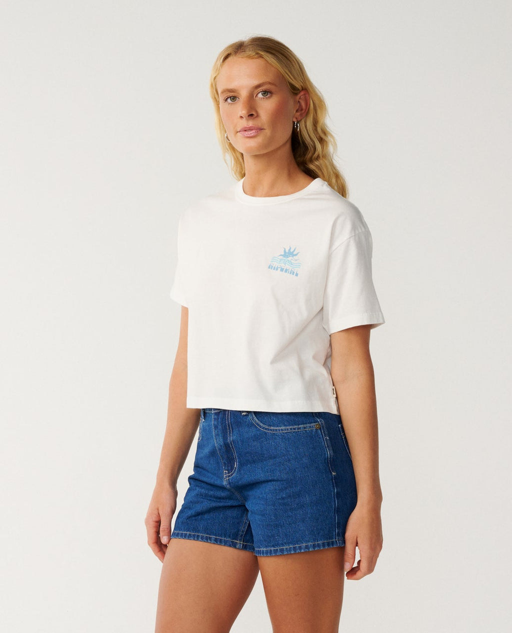 T-shirt crop Swell