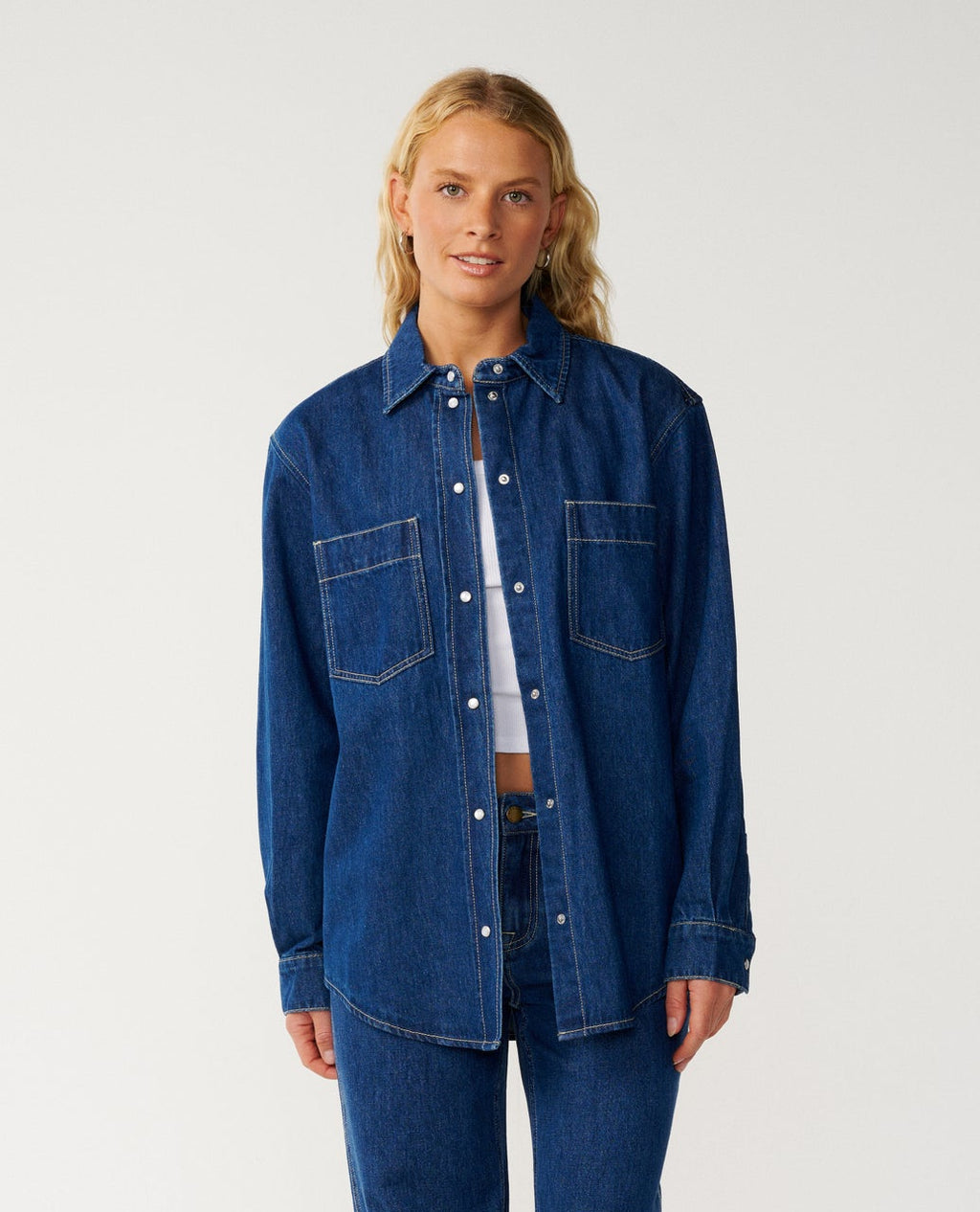 CRUISIN DENIM LS SHIRT