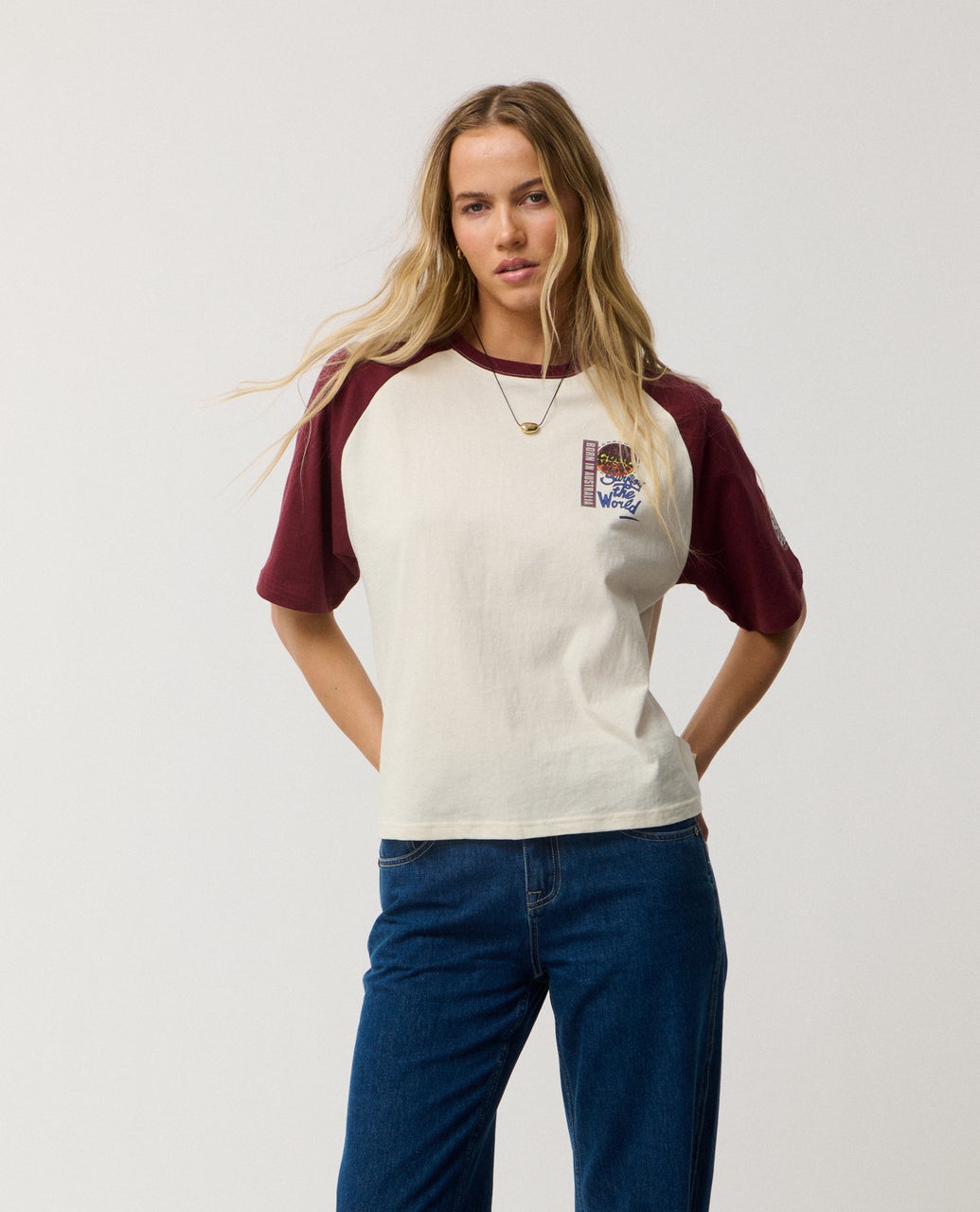 T-shirt Surf The World Boxy