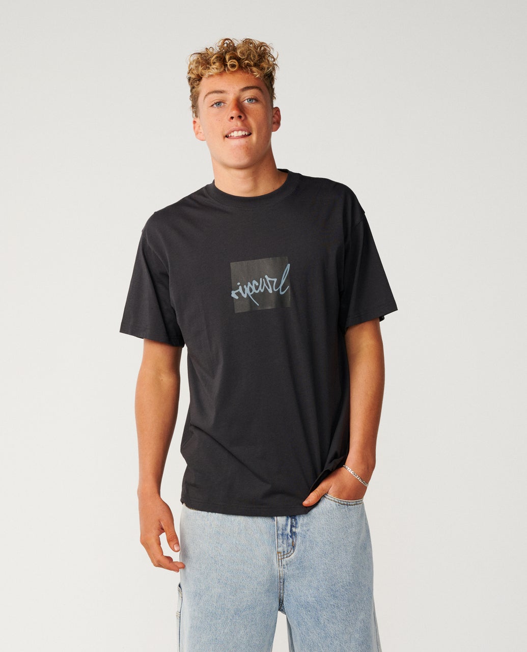 T-shirt ample Rip Script Icon