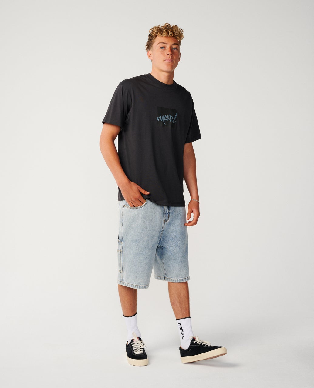 T-shirt ample Rip Script Icon