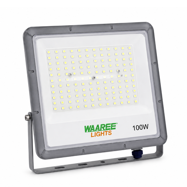Shop 100W LED Flood Light, IP65 Outdoor Lighting | Waaree
