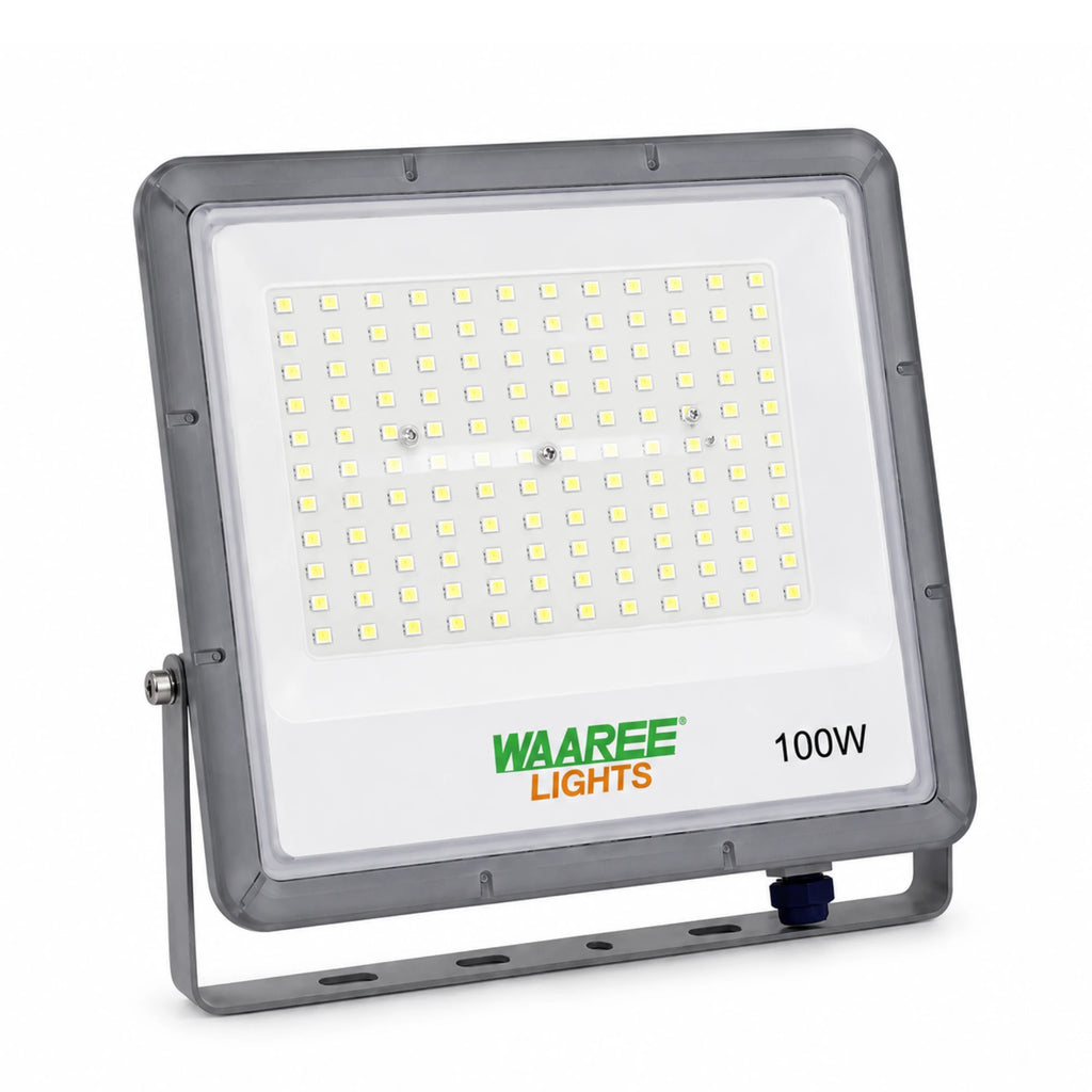 Shop 100W LED Flood Light, IP65 Outdoor Lighting | Waaree