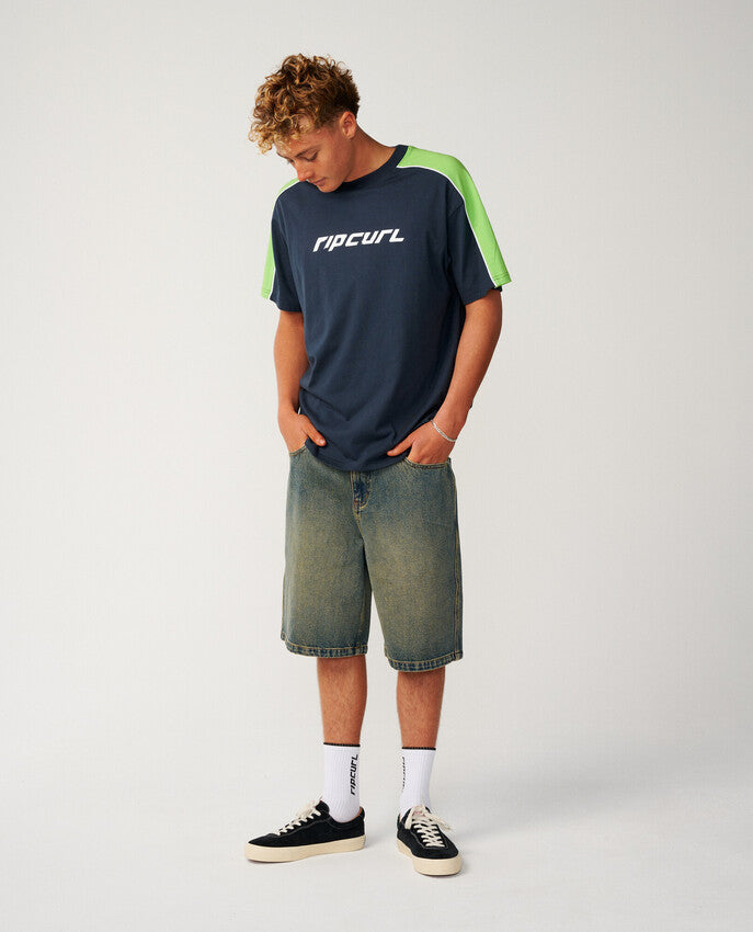 T-shirt Loose Archive Up Top Panel