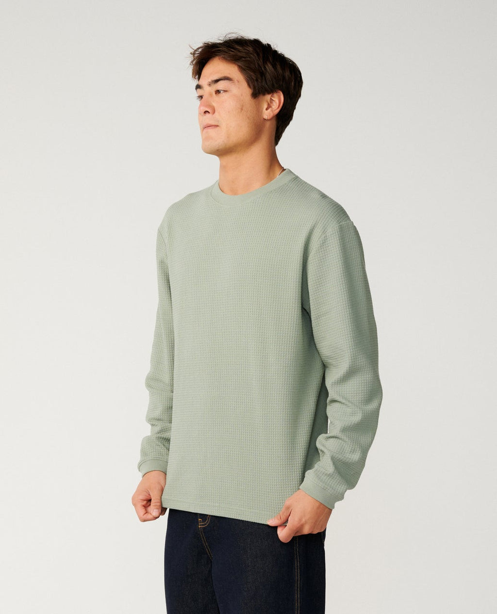 PREMIUM SURF WAFFLE L/S TEE