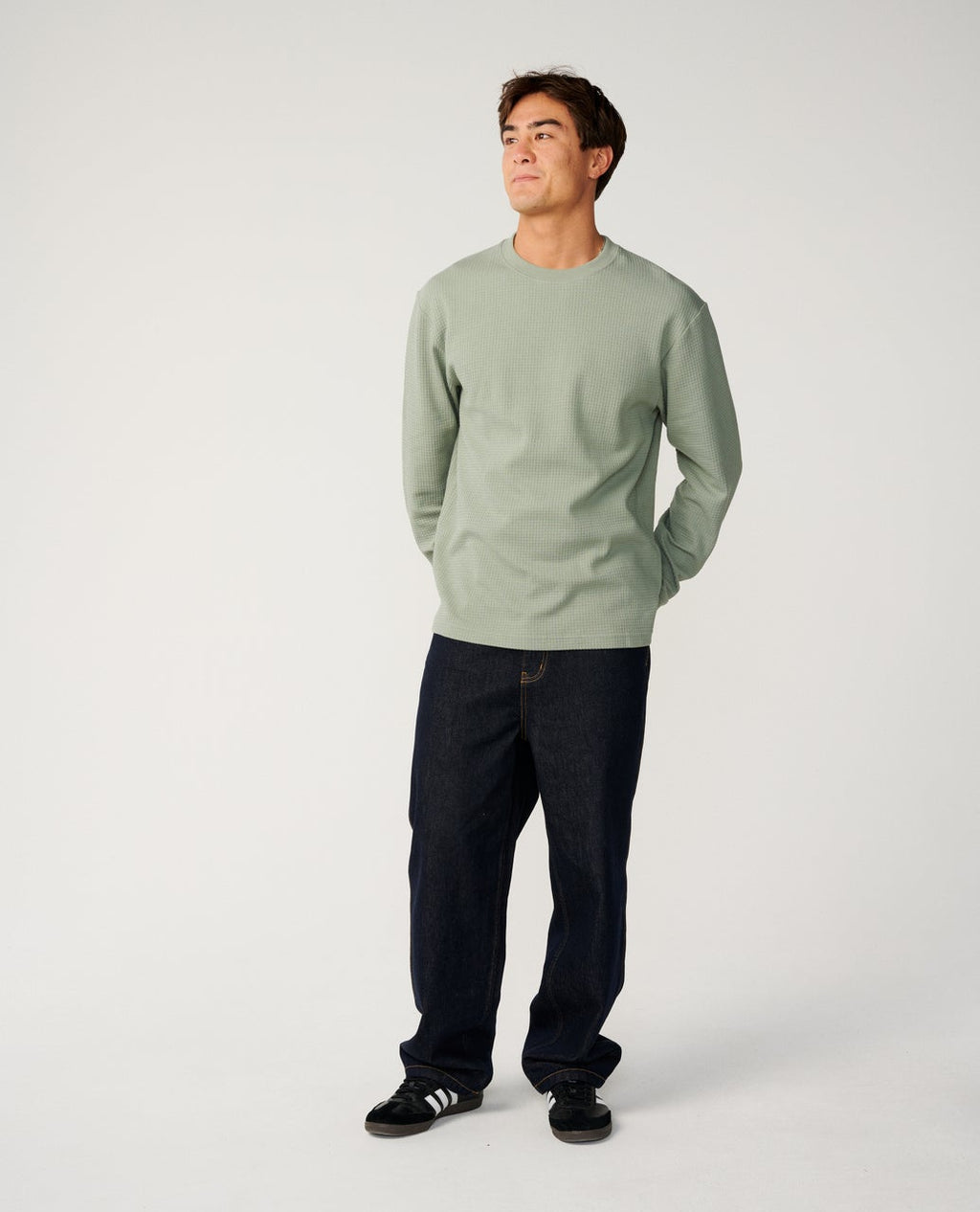 PREMIUM SURF WAFFLE L/S TEE