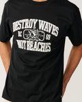 T-shirt Loose Disorder Destroy Waves