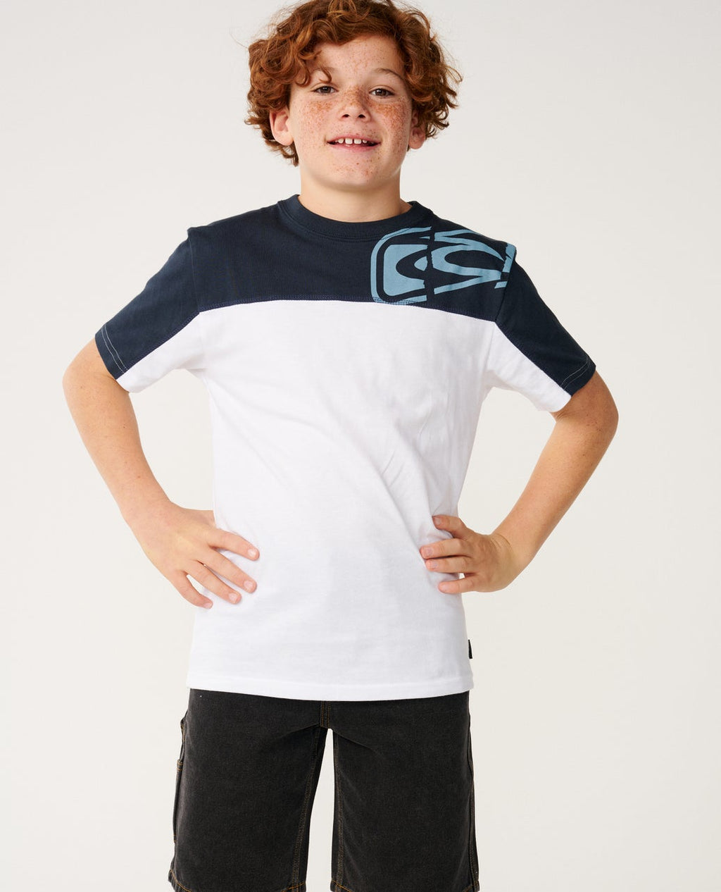 ARCHIVE THRASHED PANEL TEE-BOY