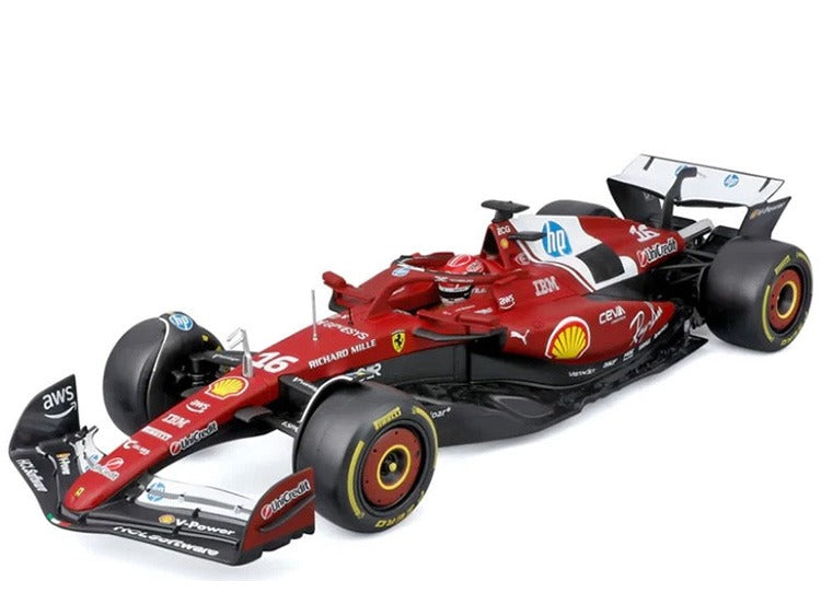 BBurago 18-16816 CL Formula F 1 2025 Ferrari SF-25 1:18 #16 Charles Leclerc