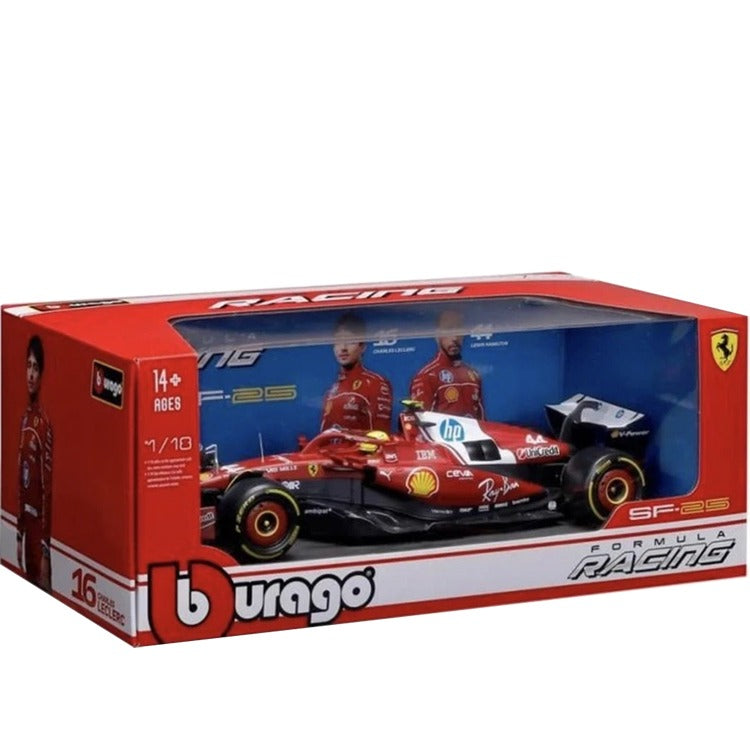 BBurago 18-16816 LH Formula F 1 2025 Ferrari SF-25 1:18 #44 Lewis Hamilton