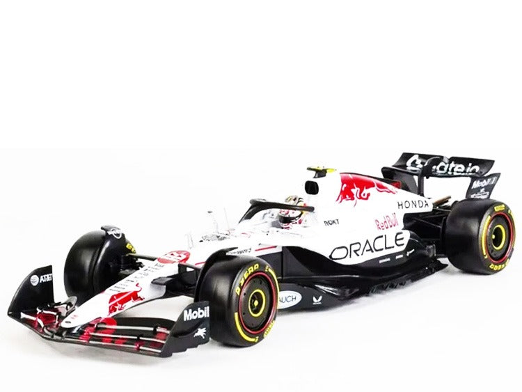 Bburago 18-18005 YT Formula F 1 Japan GP 2025 Oracle Red Bull RB21 1:18 White #22 Yuki Tsunoda