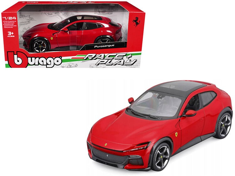 Bburago 18-26030 Race and Play Ferrari Purosangue 1:24 Red