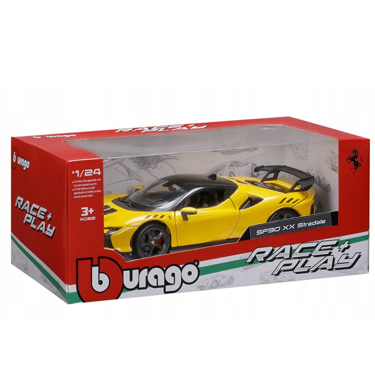 Bburago 18-26032 Ferrari SF90 XX Stradale 1:24 Yellow