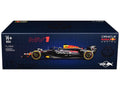 Bburago 18-28056 MV Formula F 1 Red Bull RB20 Champion 2024 1:24 with Show Case #1 Max Verstappen