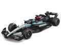 Bburago 18-28063 GR Formula F 1 Mercedes Benz AMG W15 E Performance 2024 1:24 with Show Case #63 George Russell