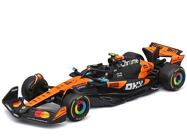 Bburago 18-38248 LN Formula F 1 2025 McLaren MCL39 1:43 #4 Lando Norris