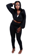 Undefeated Cotton Windbreaker Tracksuit - Black