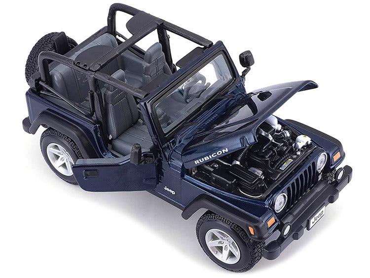 Maisto 31245 Special Edition Jeep Wrangler Rubicon 1:27 Dark Blue
