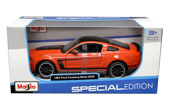 Maisto 31269 Special Edition 2020 Ford Mustang Boss 302 1:24 Orange