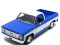 Maisto 31467 Special Edition 1974 Chevrolet C10 Cheyenne Super 1:18 Blue / White