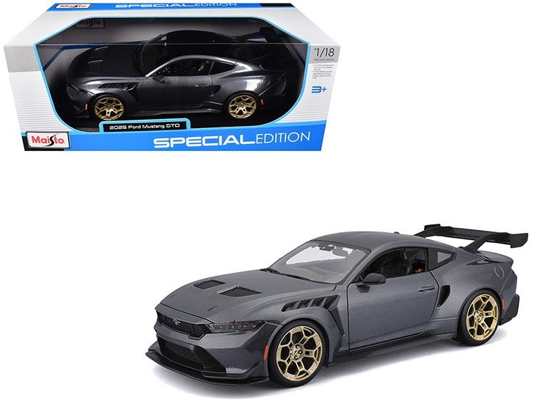 Maisto 31468 2025 Ford Mustang GTD 1:18 Grey