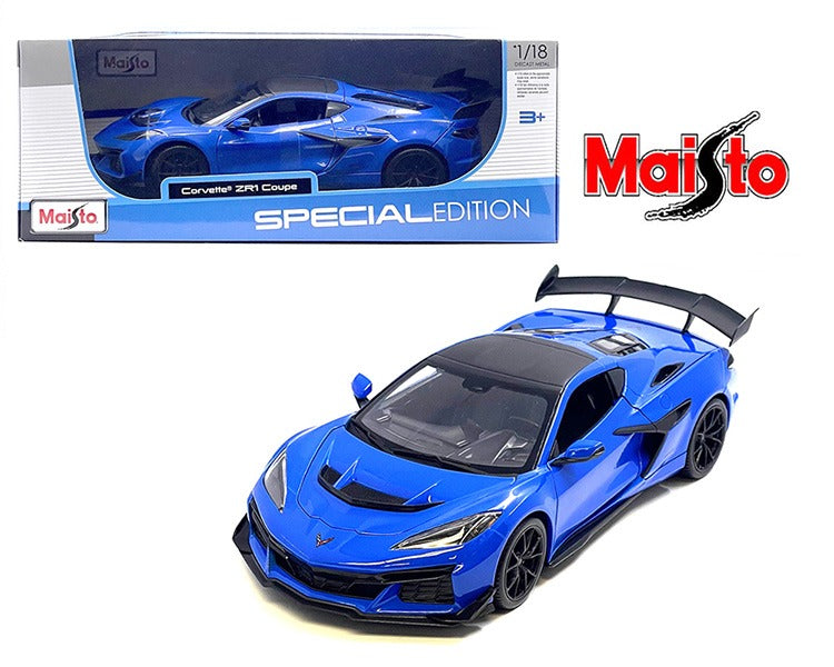 Maisto 31475 Special Edition Chevrolet Corvette ZR1 Coupe 1:18 Blue