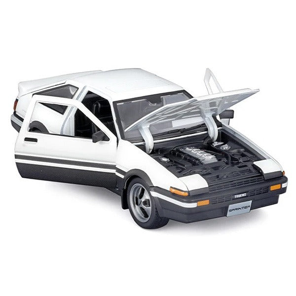 Maisto 32916 Toyota Sprinter Trueno AE86 1:24 White
