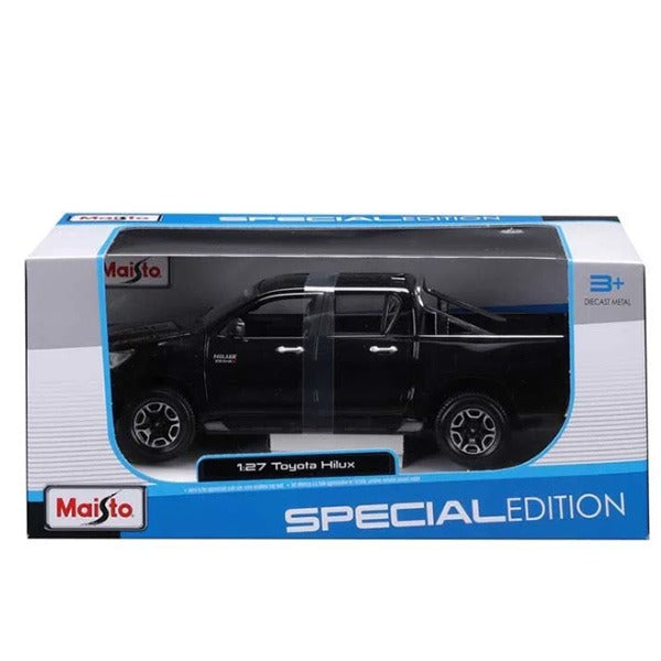 Maisto 32920 Special Edition Toyota Hilux Pick Up Truck 1:27 Black