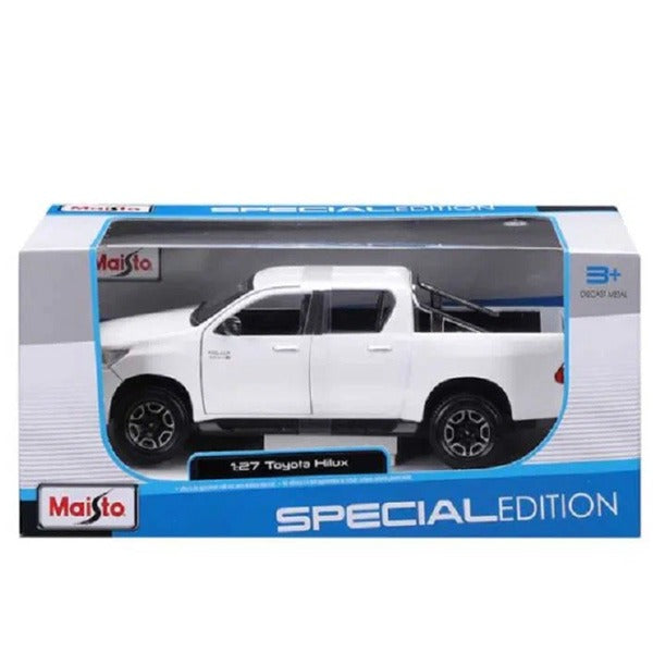 Maisto 32920 Special Edition Toyota Hilux Pick Up Truck 1:27 White